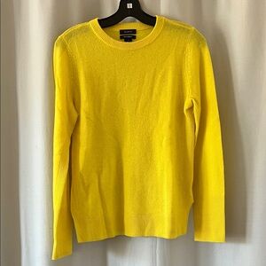 Nordstrom Sunny Yellow Cashmere Sweater